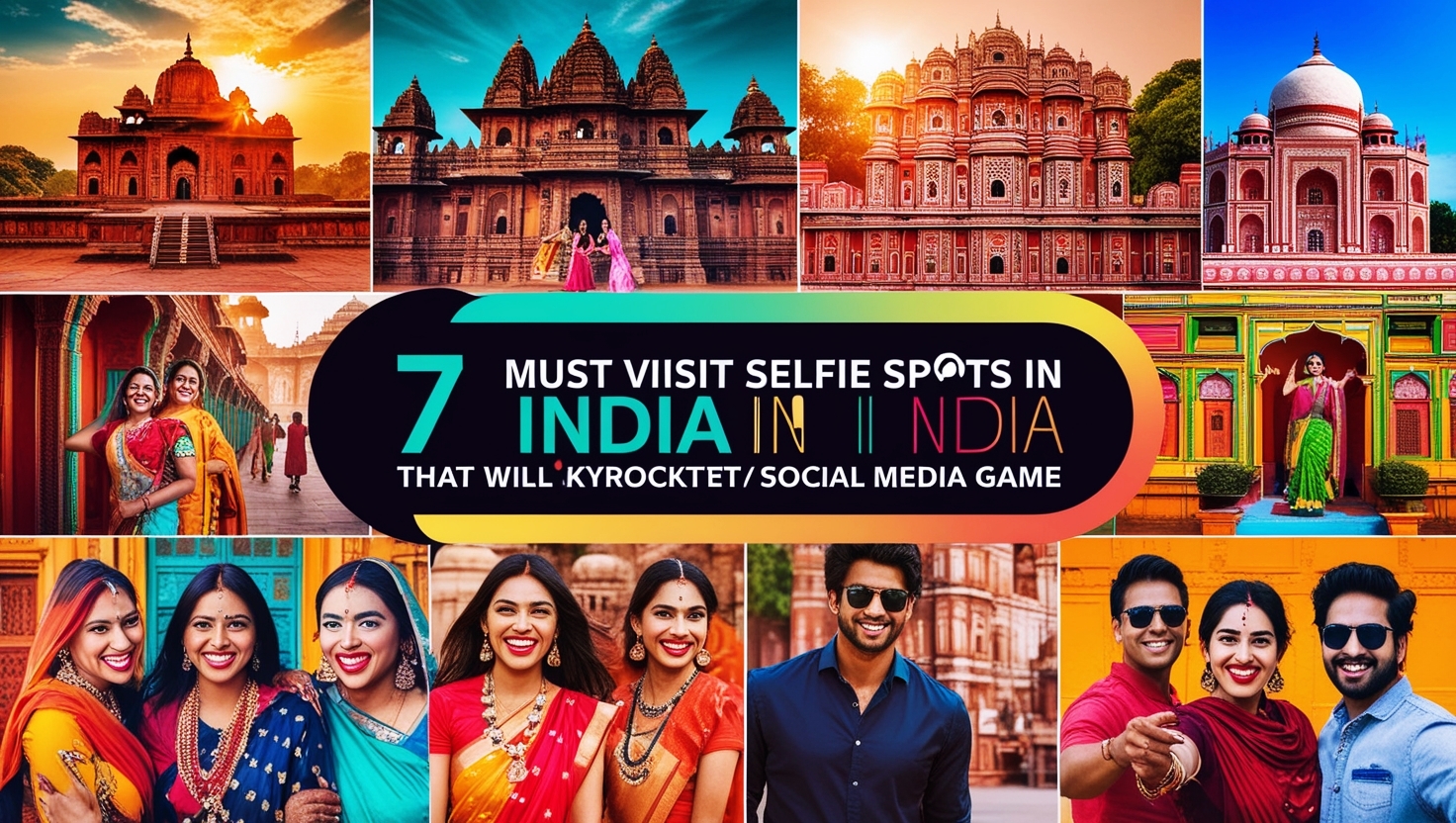 7 Must Visit Selfie Spots in India That Will Skyrocket Your Social Media Game